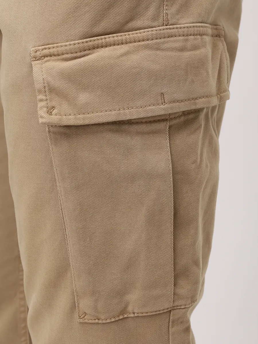 Брюки-карго из хлопка и лиоцелла Bruno