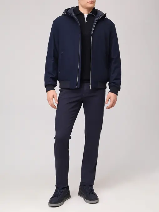 Брюки Slim Fit хлопковые BOSS