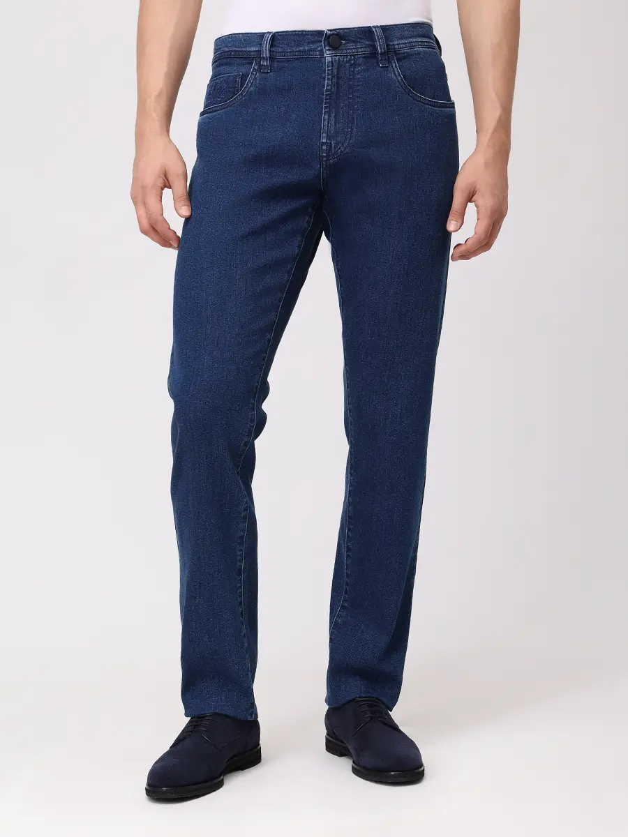 Джинсы Slim Fit хлопковые