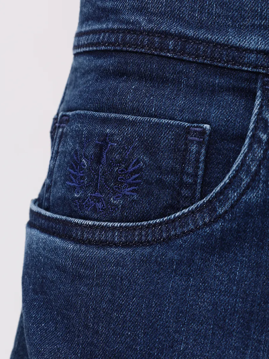 Джинсы Slim Fit хлопковые