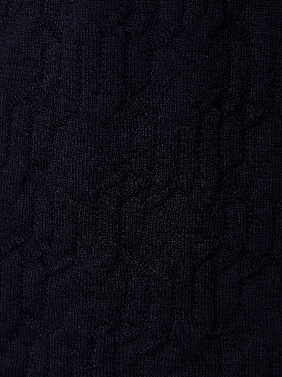 Поло из шерсти и шелка