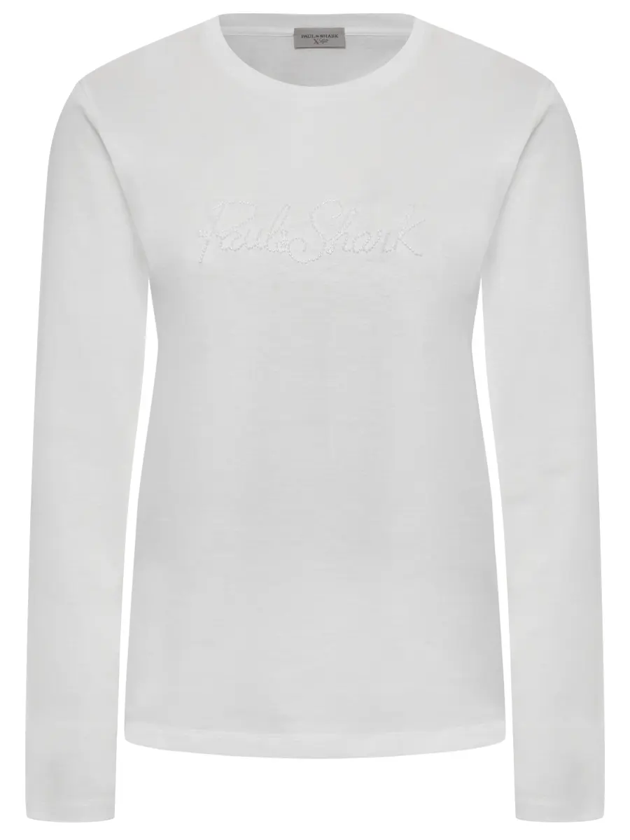 Лонгслив из хлопка и лиоцелла