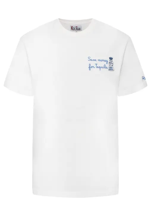 Футболка хлопковая MC2 SAINT BARTH