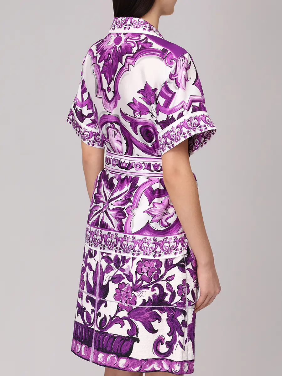 Блуза шелковая