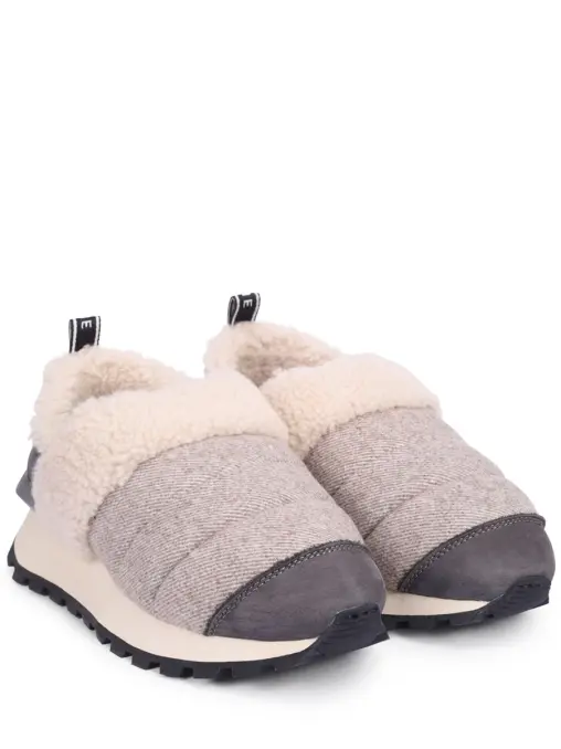 Слипоны на меху VOILE BLANCHE