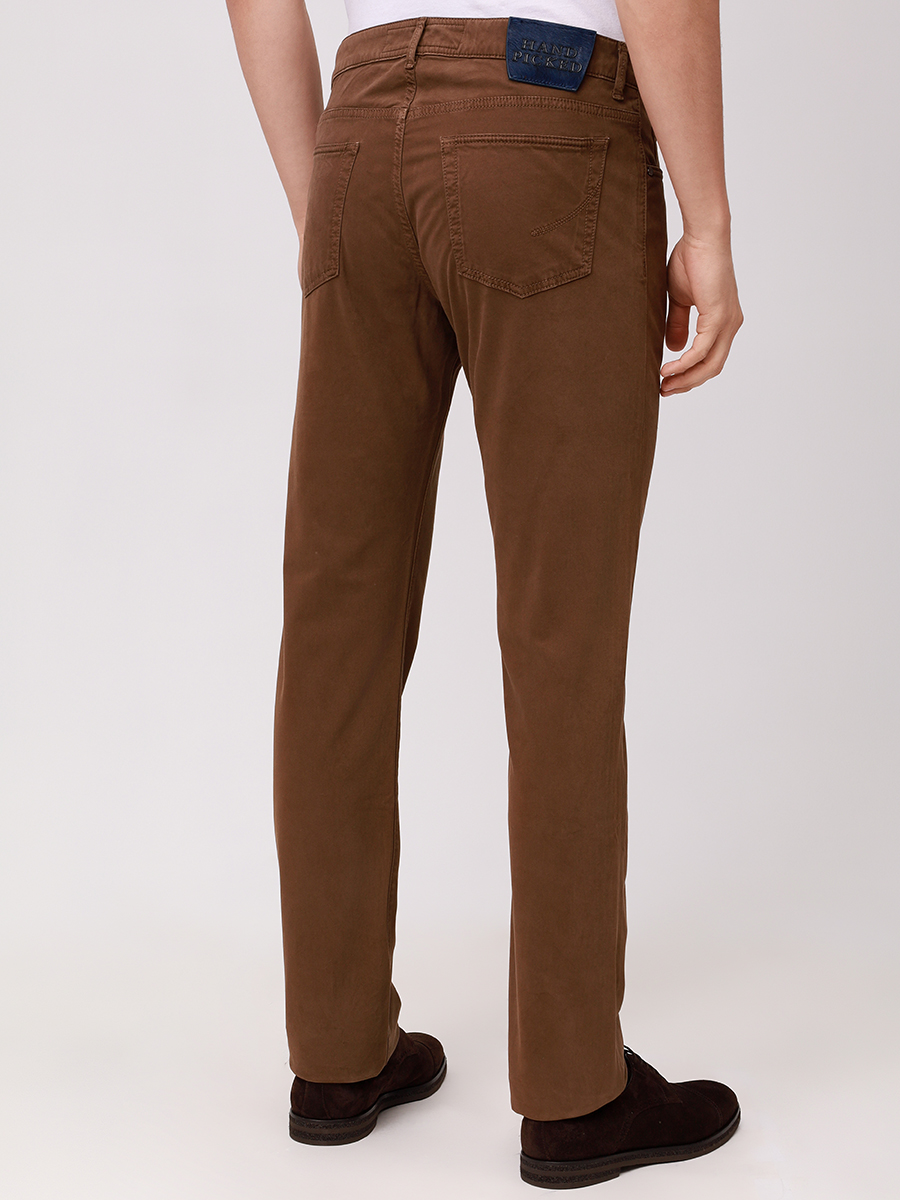 Брюки однотонные