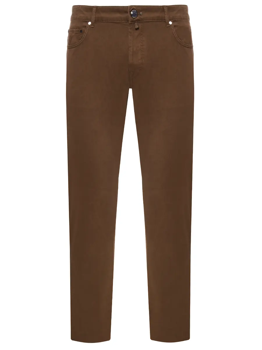 Брюки однотонные