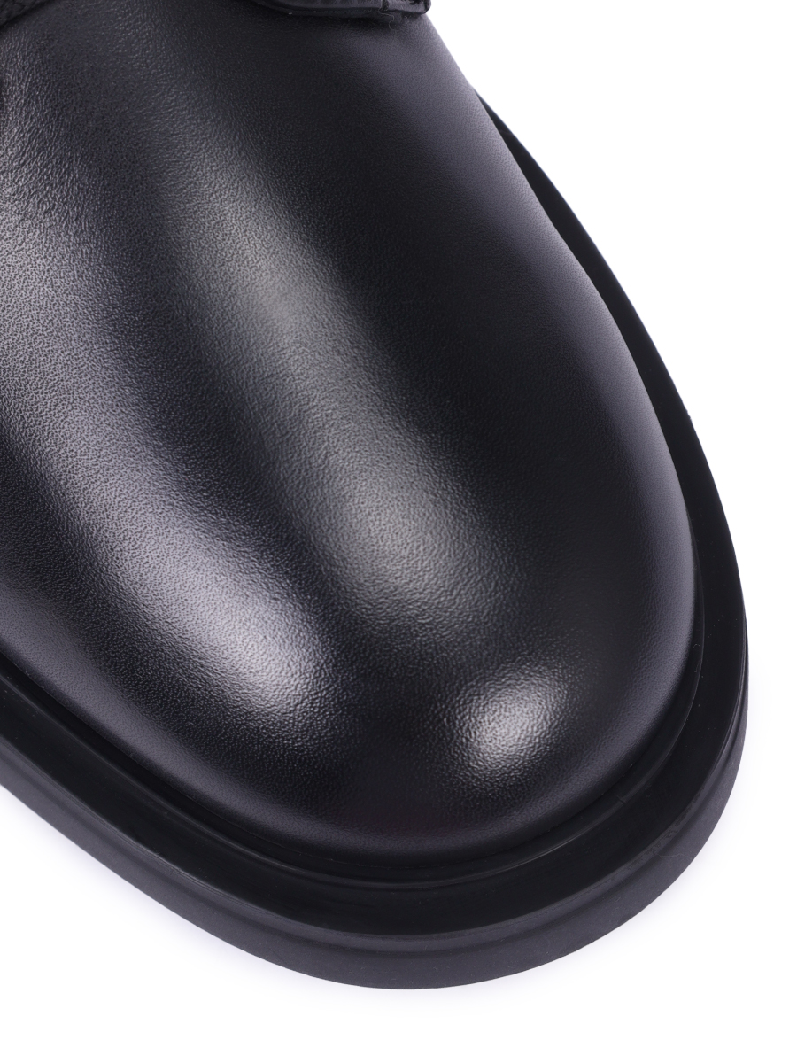 Ботинки кожаные на меху