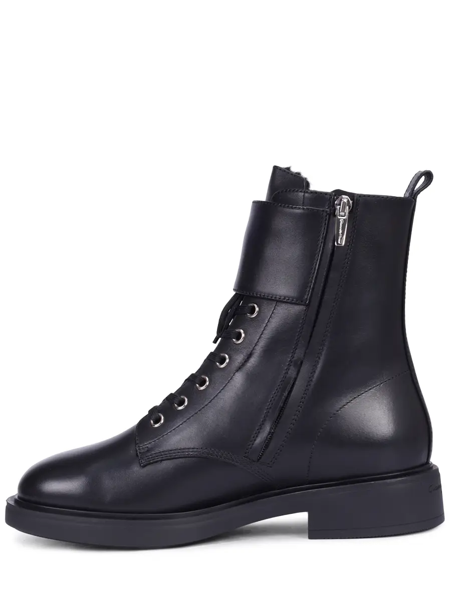 Ботинки кожаные на меху