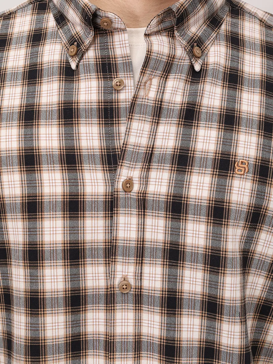 Рубашка Regular Fit хлопковая