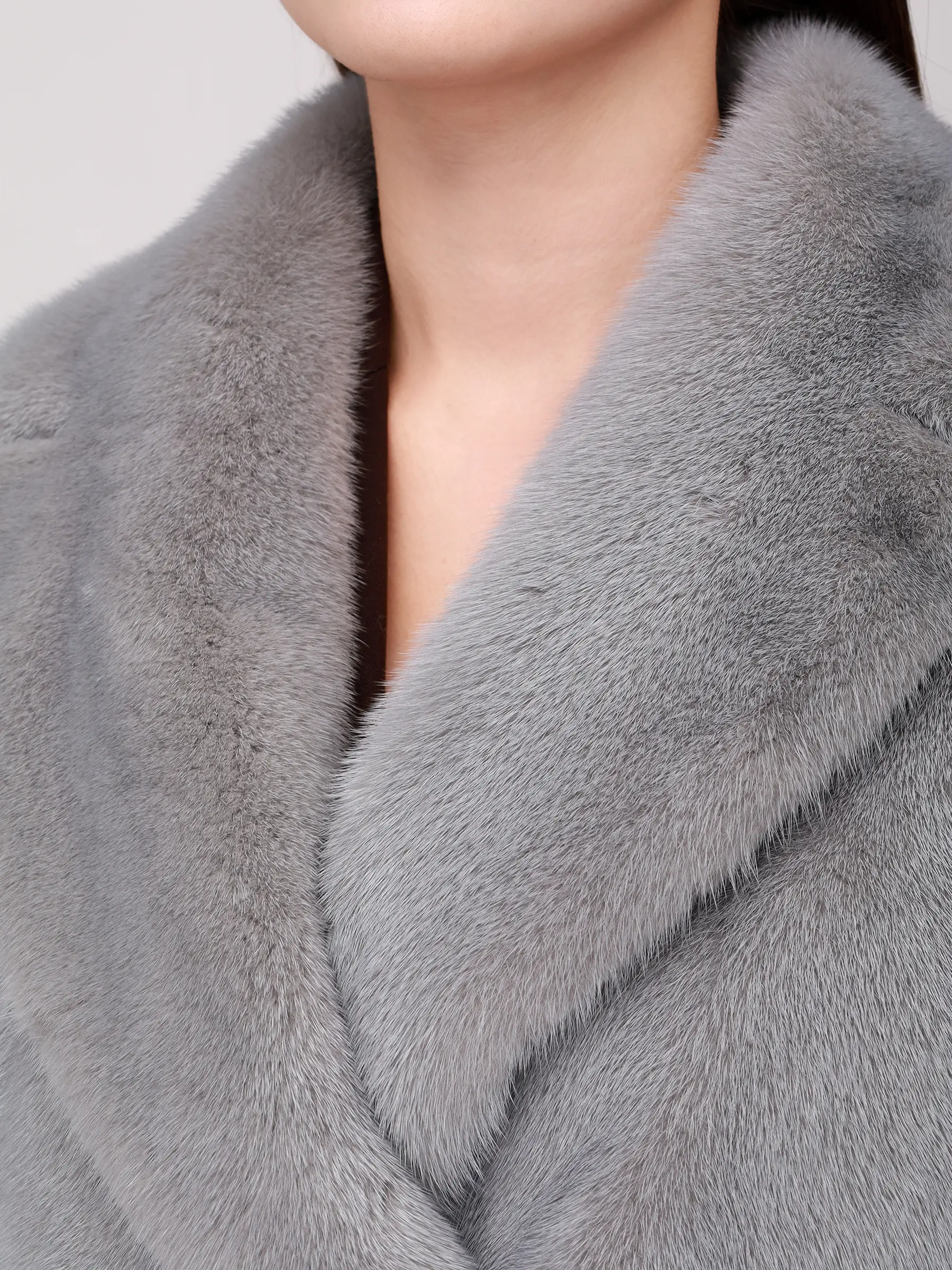 Полушубок норковый