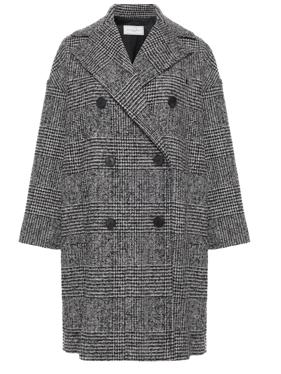 Пальто в клетку