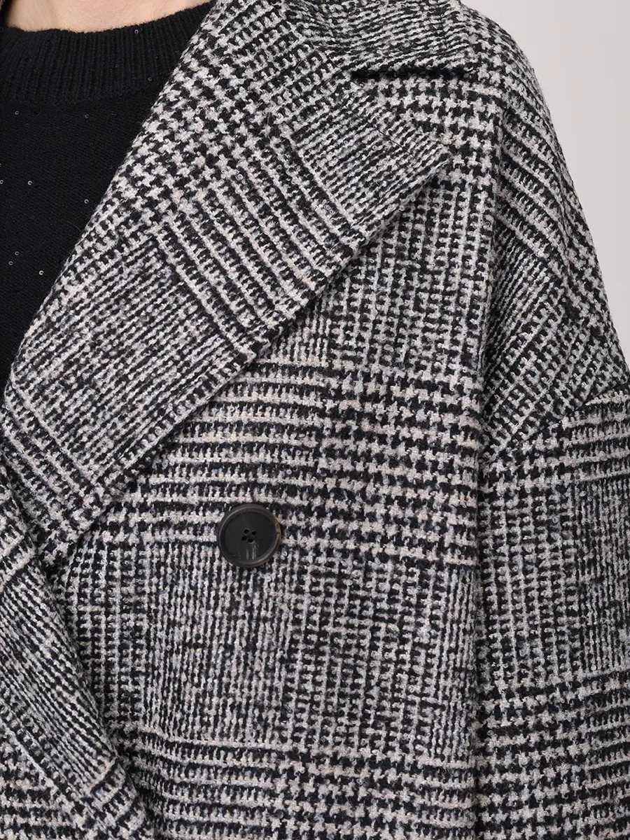 Пальто в клетку