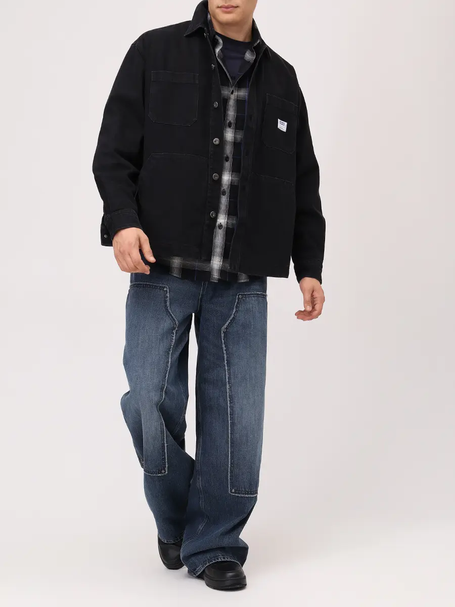 Рубашка джинсовая