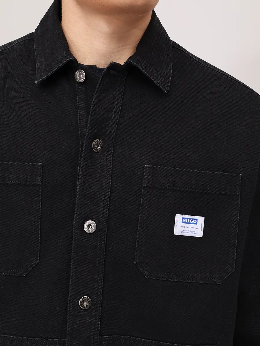 Рубашка джинсовая