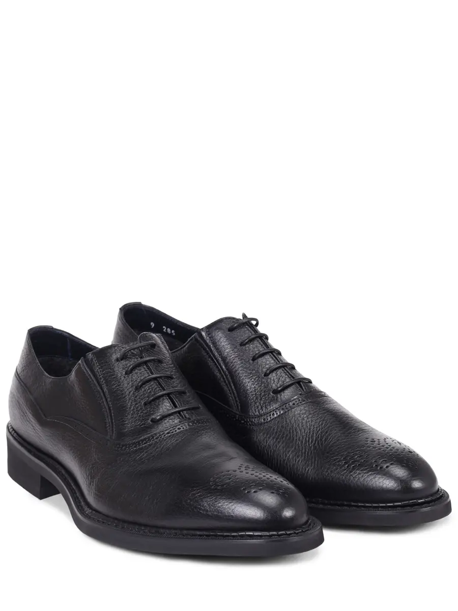 Оксфорды кожаные на байке