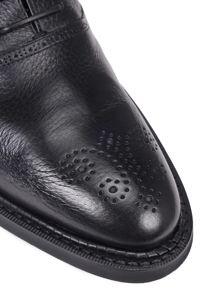 Оксфорды кожаные на байке