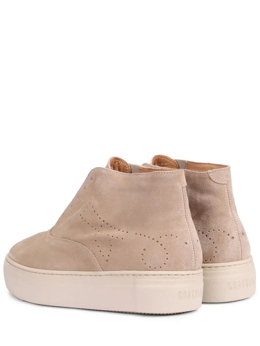 Ботинки замшевые на меху