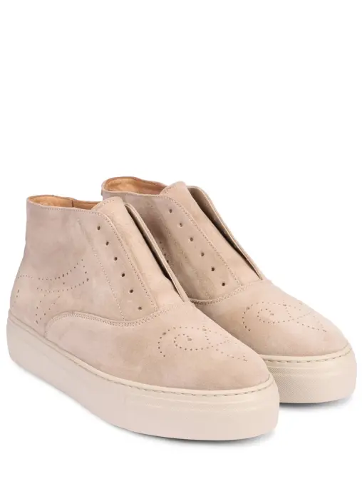 Ботинки замшевые на меху FRATELLI ROSSETTI ONE