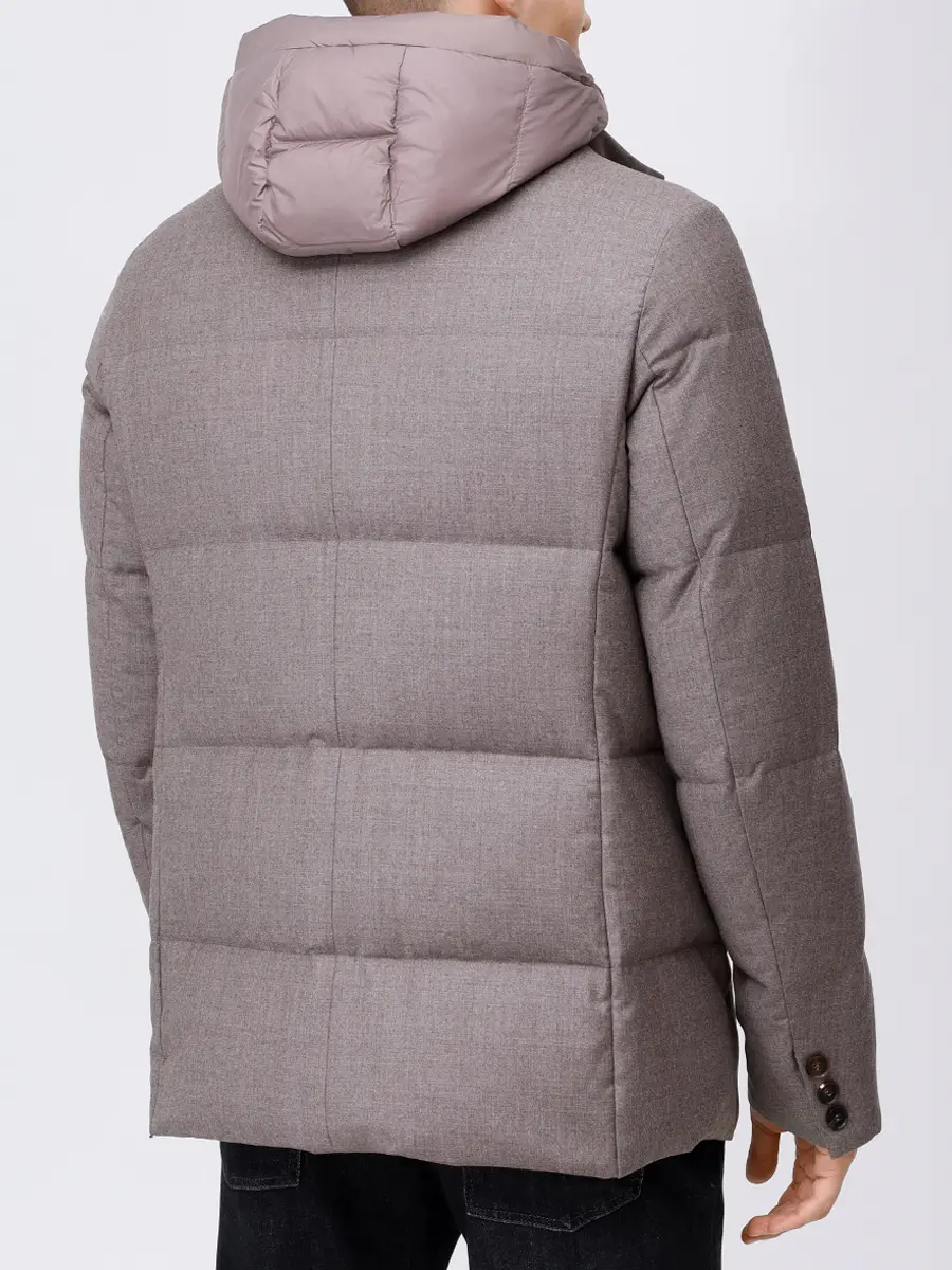 Пуховик стеганый