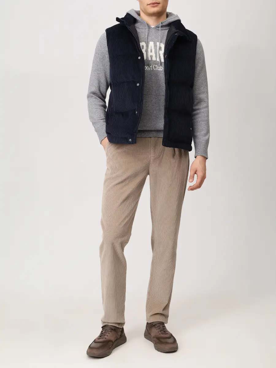 Худи из шерсти и вискозы