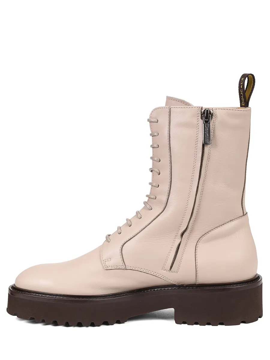 Ботинки кожаные на меху