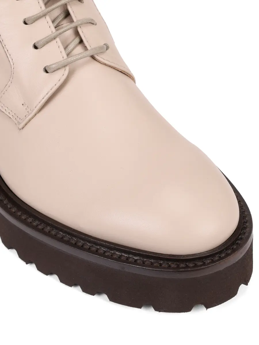 Ботинки кожаные на меху