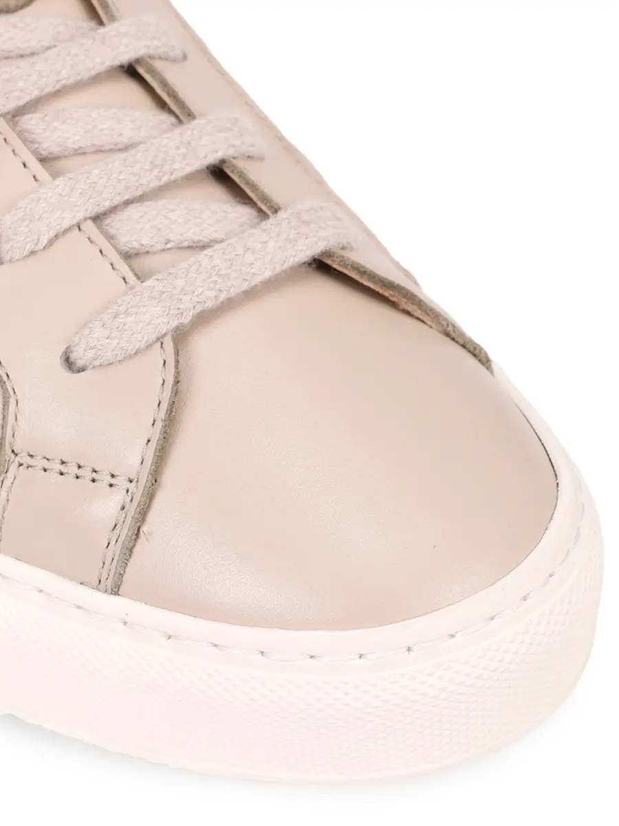 Кеды кожаные на меху