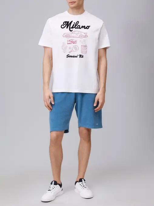 Футболка хлопковая MC2 SAINT BARTH