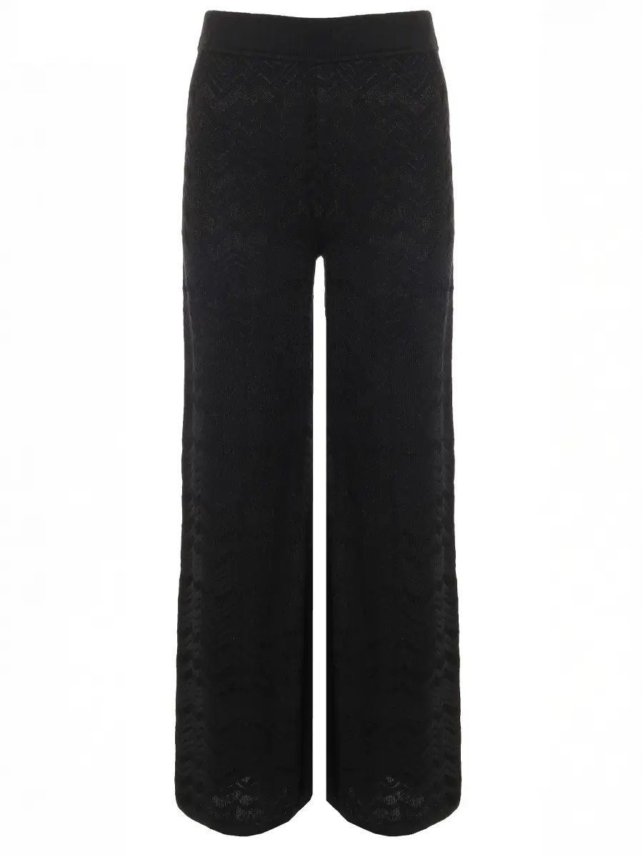 Брюки из вискозы и шерсти