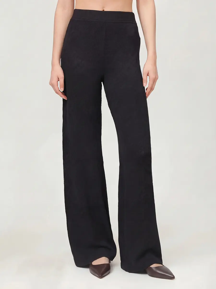 Брюки из вискозы и шерсти