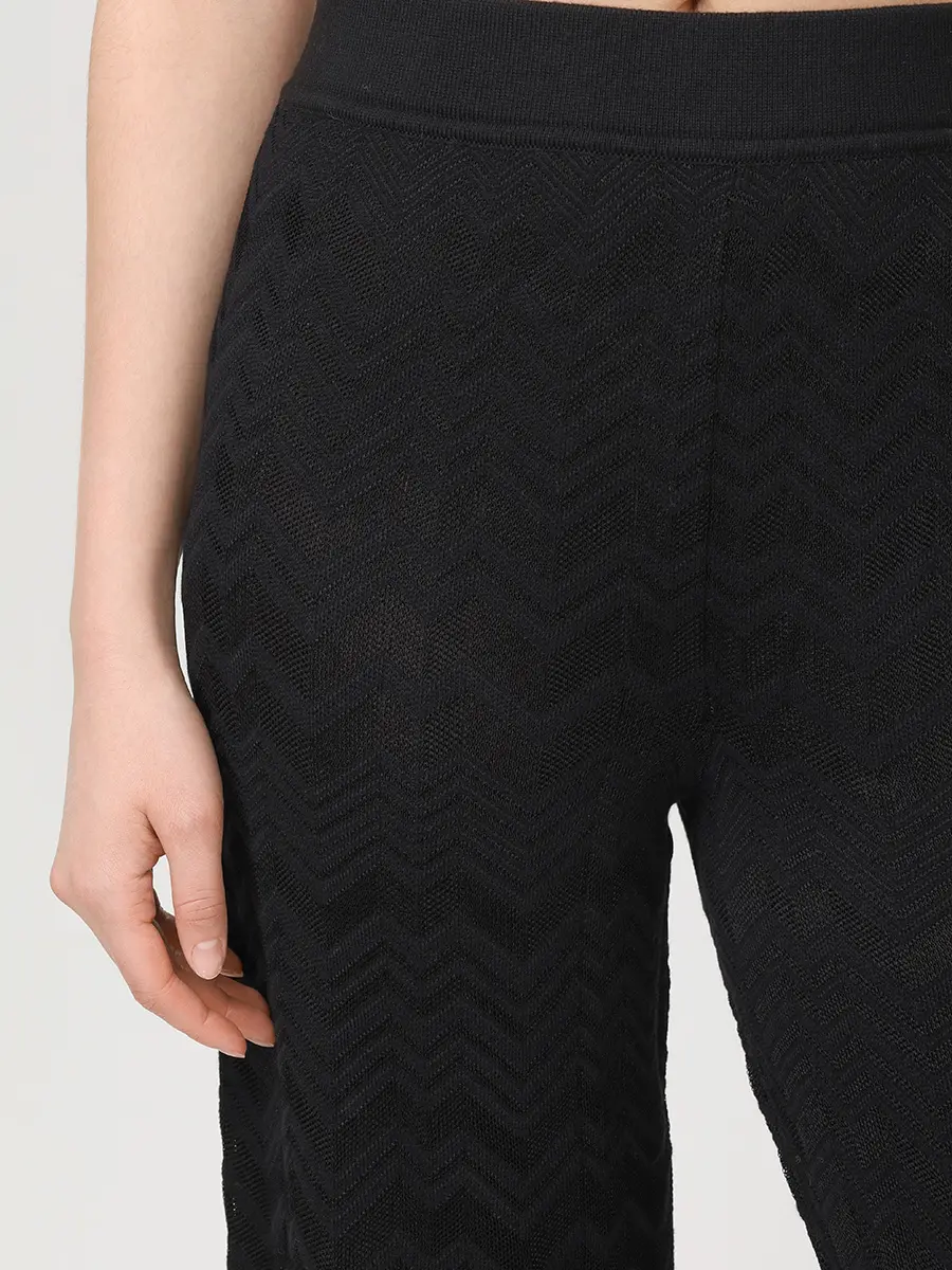 Брюки из вискозы и шерсти