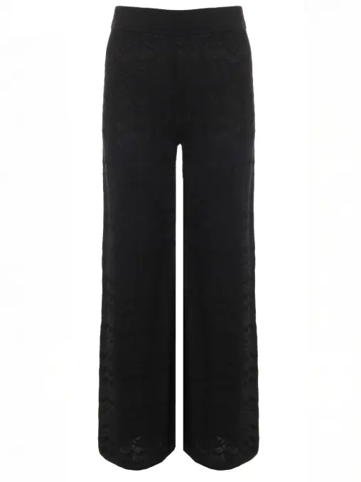 Брюки из вискозы и шерсти MISSONI