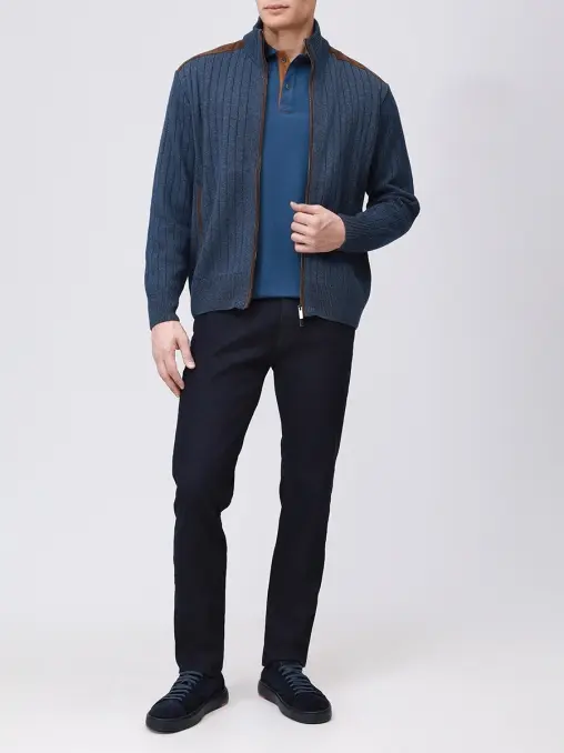 Кардиган из шерсти и вискозы PAUL & SHARK