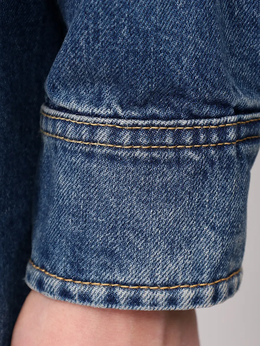 Рубашка джинсовая