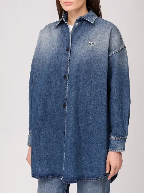 Рубашка джинсовая PRADA