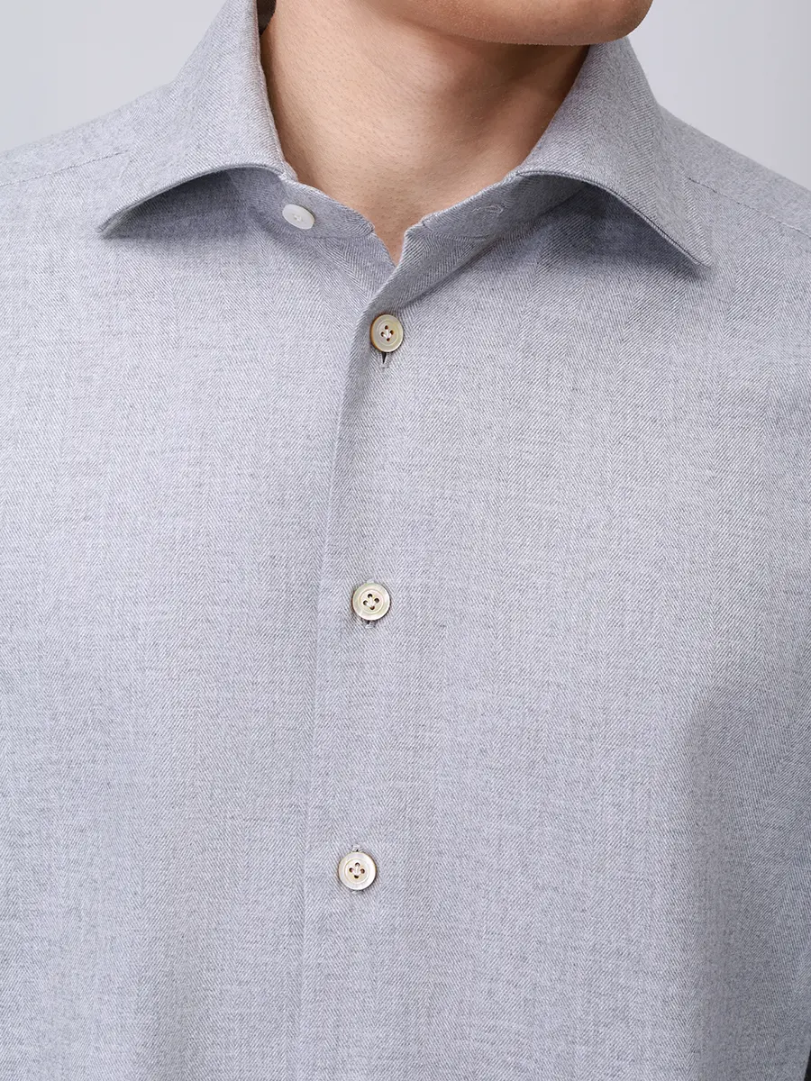 Рубашка Slim Fit из хлопка и лиоцелла