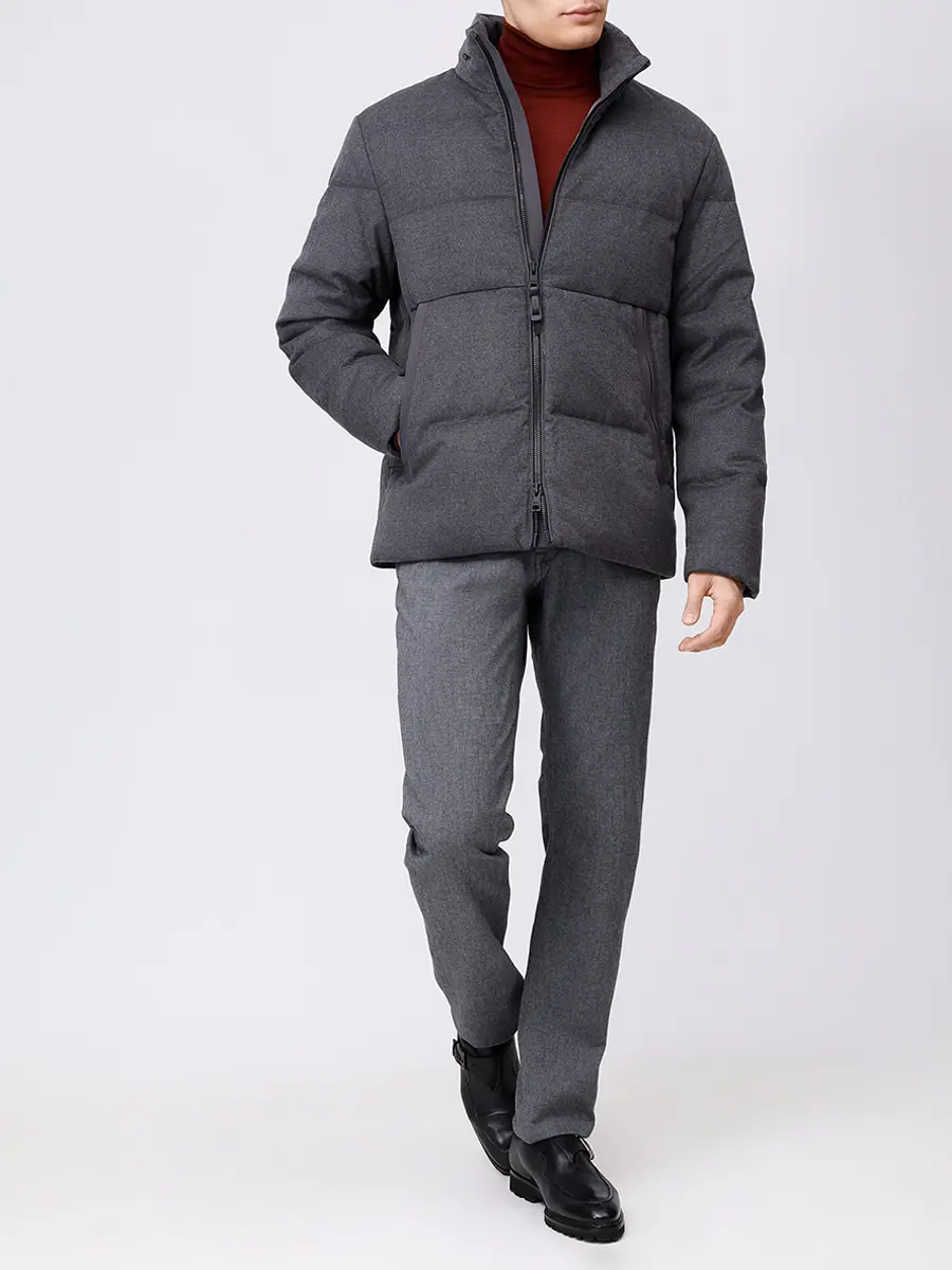 Пуховик стеганый