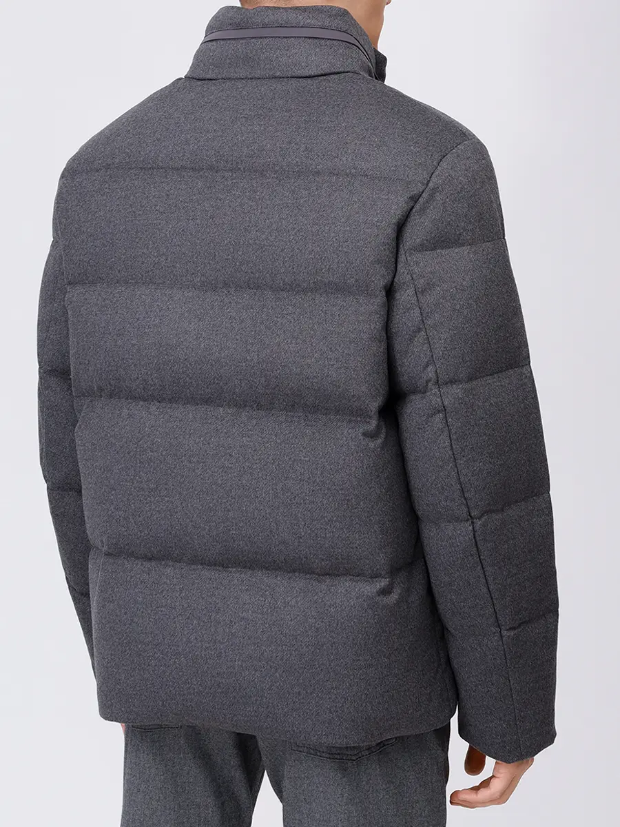 Пуховик стеганый