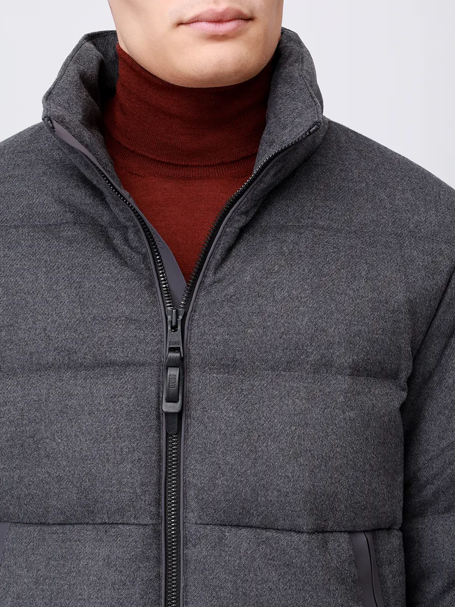 Пуховик стеганый