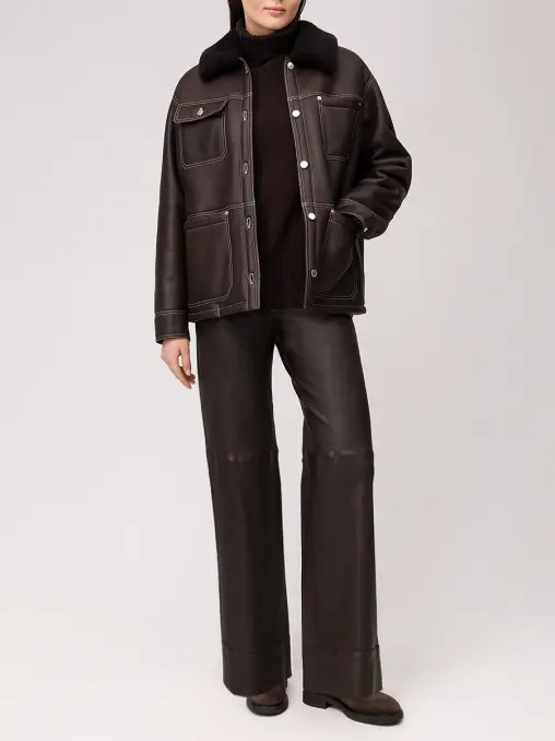 Дубленка из овчины BLANCHA