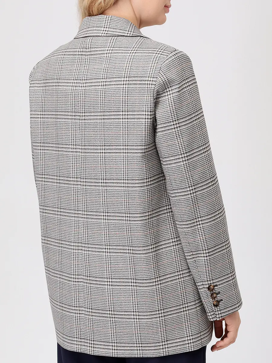 Пиджак в клетку