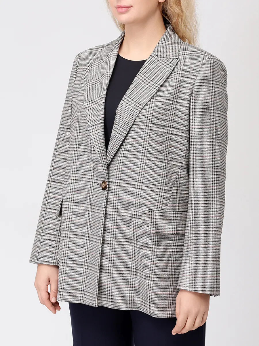 Пиджак в клетку