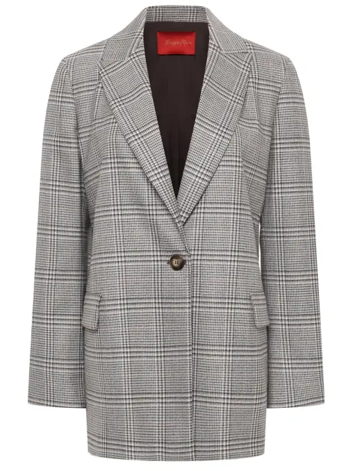 Пиджак в клетку ELENA MIRO