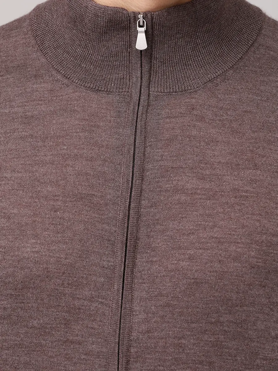 Кардиган из шерсти и шелка