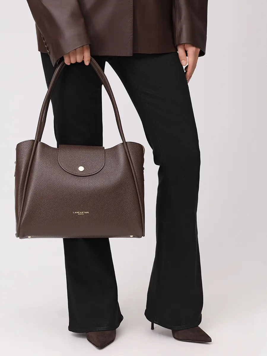 Сумка кожаная Ida Double