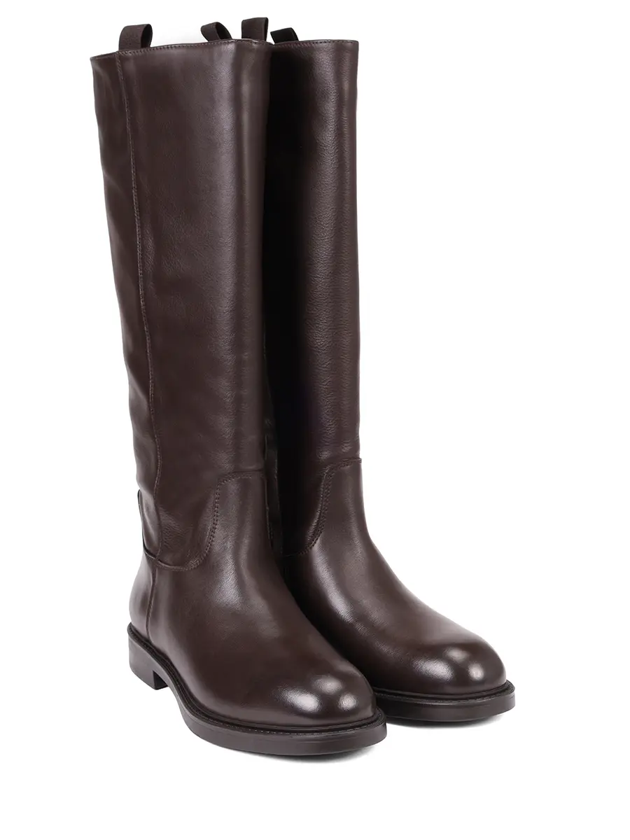 Сапоги кожаные