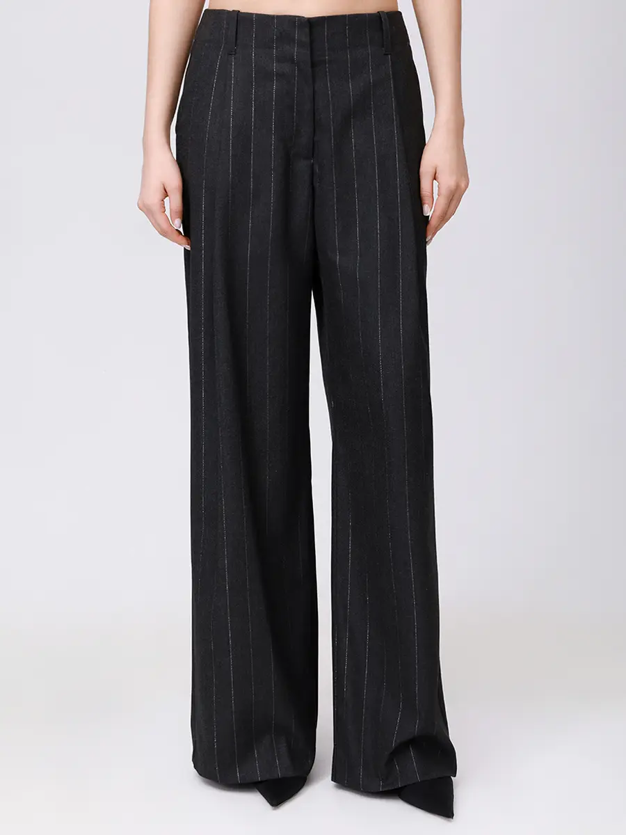 Брюки в полоску