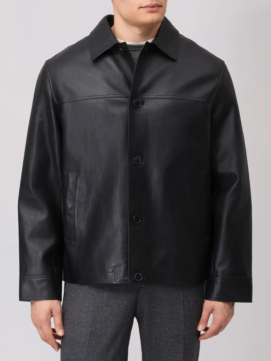 Куртка кожаная