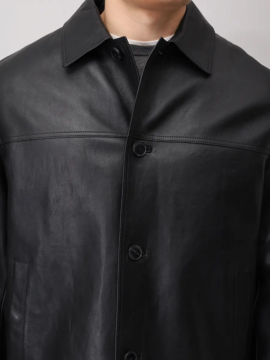 Куртка кожаная